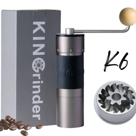 KINGrinder K6 Straight Handle Manual Coffee Grinder